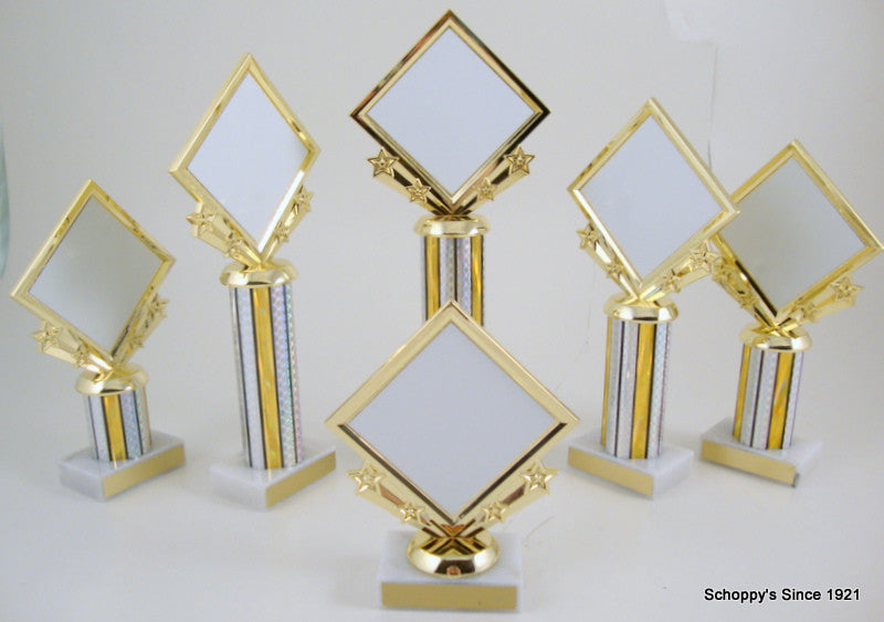 Diamond Star Column Trophy-Trophy-Schoppy&