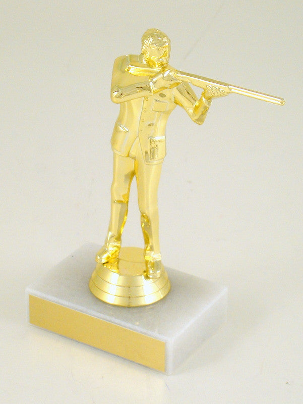 Trapshooter Trophy on Marble Base-Trophy-Schoppy&