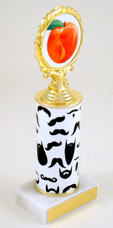Peach Fuzz Beard and Mustache Trophy-Trophies-Schoppy's Since 1921