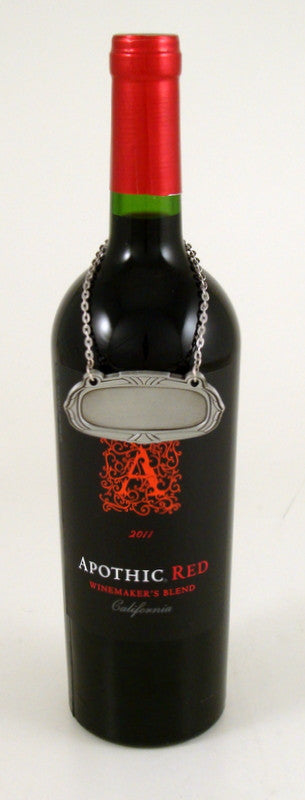 Wine Bottle Pewter Decanter Label-Gift-Schoppy&