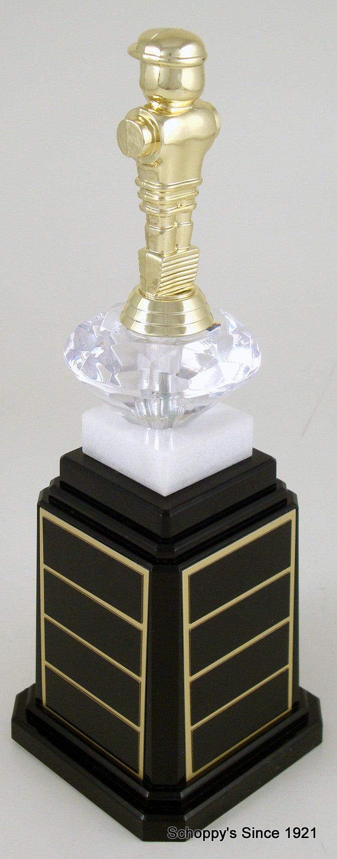 Foosball Figure Tower Base Trophy-Trophy-Schoppy&