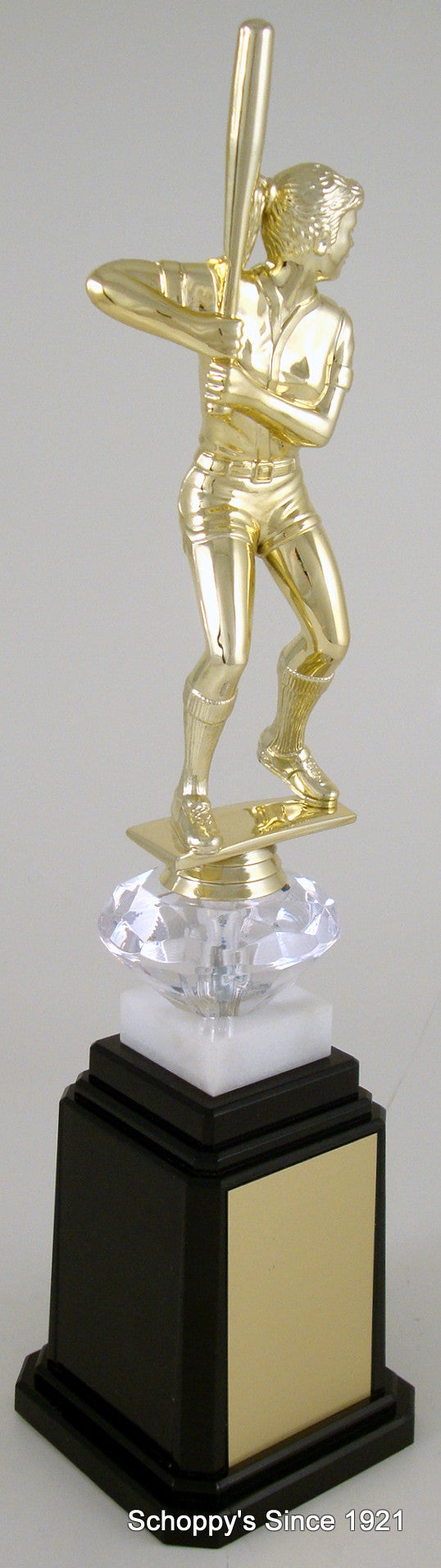 Softball Figure Tower Base Trophy-Trophy-Schoppy&