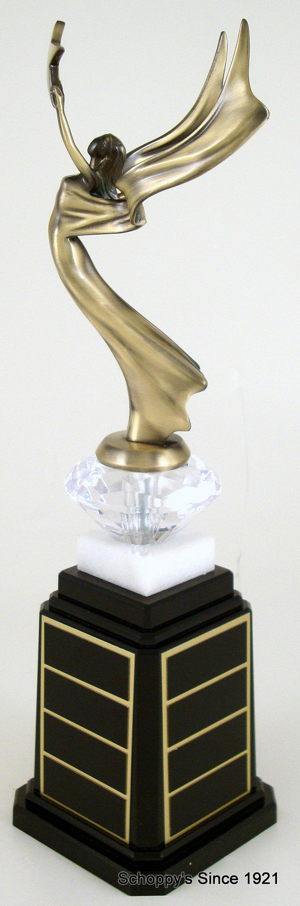 Stellar Victory Figure On Tower Base-Trophy-Schoppy&