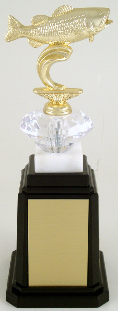 Fish Figure Tower Base Trophy-Trophy-Schoppy's Since 1921