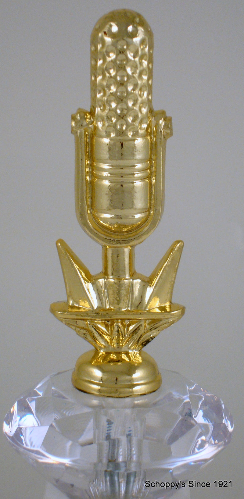 Microphone Figure Tower Base Trophy-Trophy-Schoppy&
