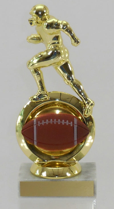 Football Logo Insert Figure Trophy-Trophy-Schoppy's Since 1921