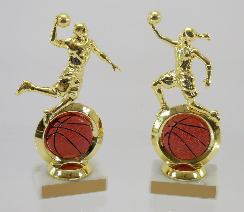 Basketball Logo Insert Figure Trophy-Trophy-Schoppy&