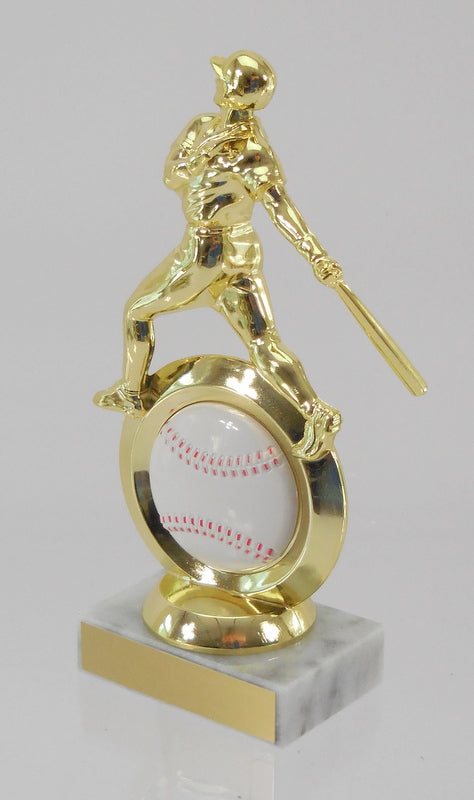 Baseball Logo Insert Figure Trophy-Trophy-Schoppy&