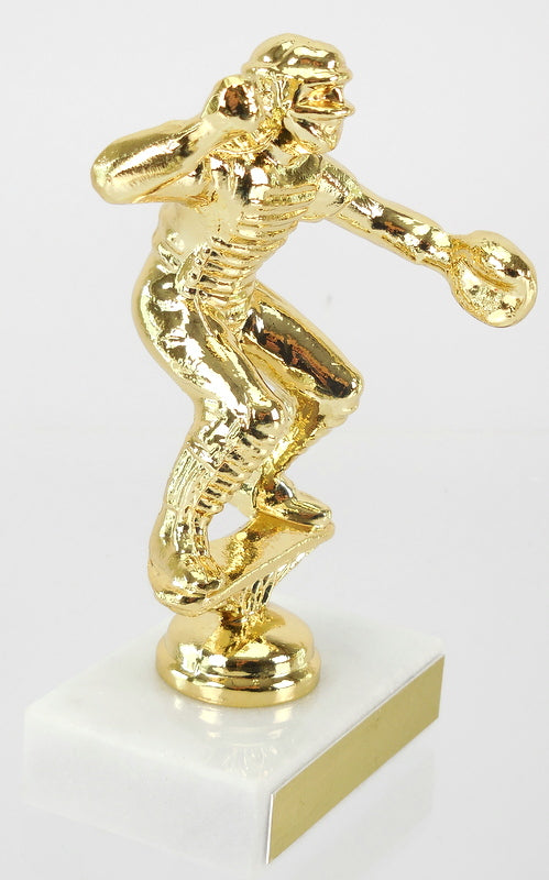 Baseball Catcher Metal Figure Trophy-Trophy-Schoppy&