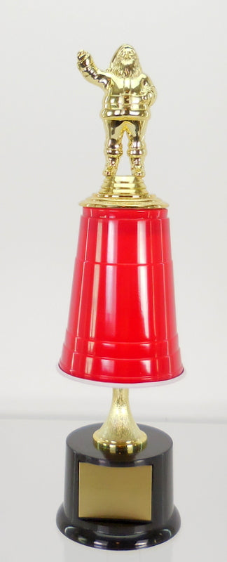 Flip Cup Trophy - Christmas Edition-Trophies-Schoppy's Since 1921
