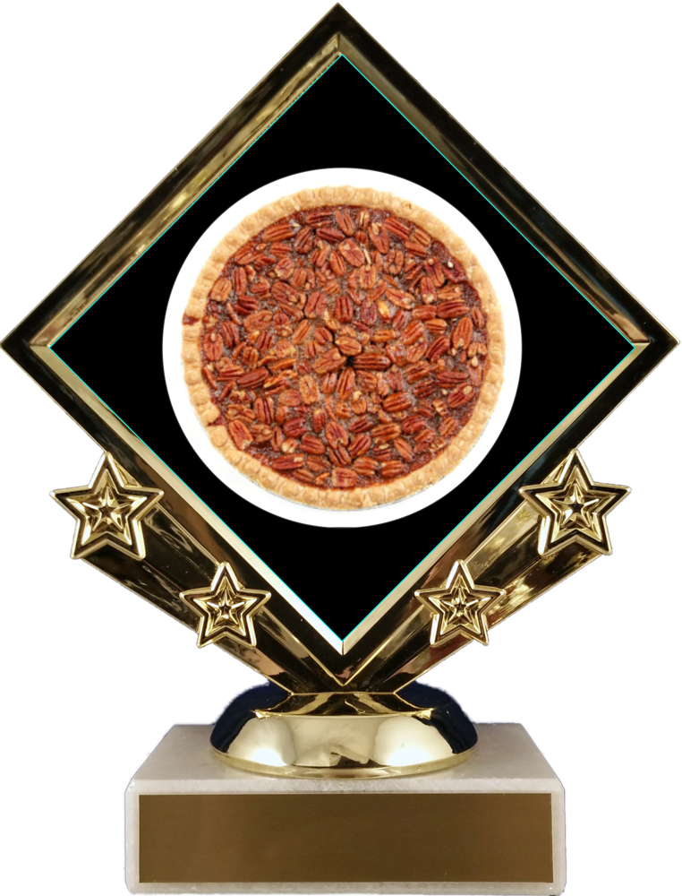 Pie Logo Diamond Trophy-Trophy-Schoppy&