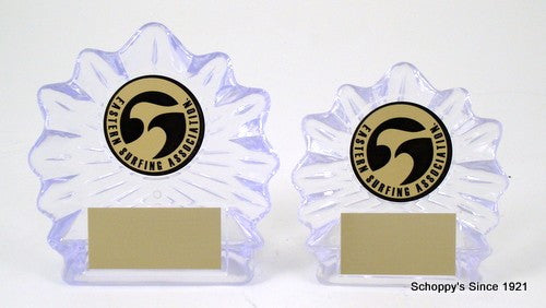 Surf Logo Small Shell Trophy-Trophies-Schoppy&