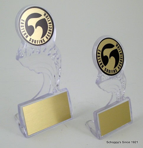 Small Crest of the Wave Trophy-Trophies-Schoppy&