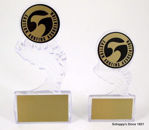 Small Crest of the Wave Trophy-Trophies-Schoppy&