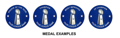 Fantasy Football Custom Message Medal-Medals-Schoppy's Since 1921