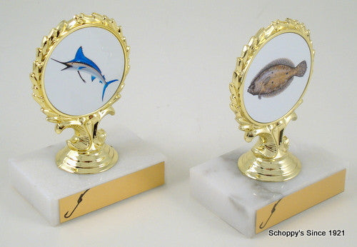 Fish Logo Trophy-Trophies-Schoppy's Since 1921