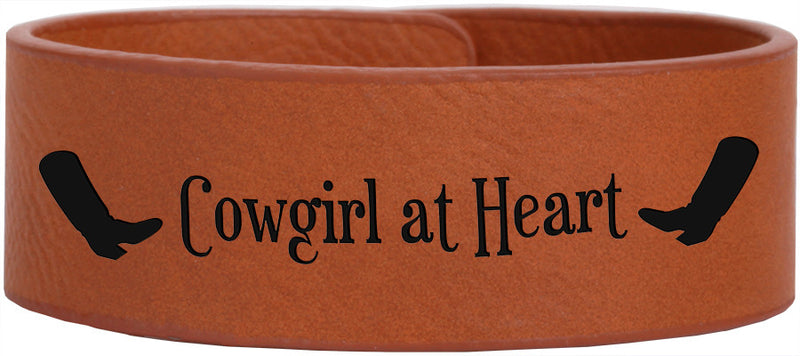 Laserable Leatherette Cuff Bracelet-Gift-Schoppy&