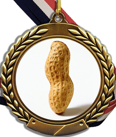 Peanut Logo Medal-Medals-Schoppy's Since 1921