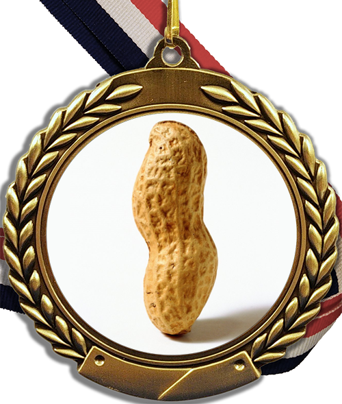 Peanut Logo Medal-Medals-Schoppy&
