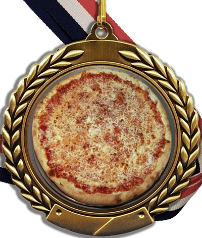 Pizza Logo Medal-Medals-Schoppy's Since 1921