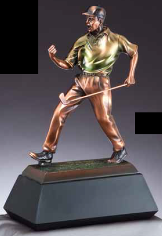 Golf Fistpump Resin Trophy-Trophies-Schoppy's Since 1921