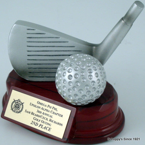 Golf Trophy Wedge Resin-Trophies-Schoppy&