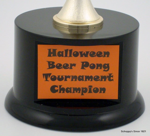 Halloween Beer Pong Trophy-Trophies-Schoppy&
