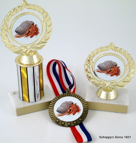 Hermit Crab Trophy-Medals-Schoppy&