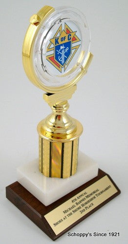 Horseshoe Spinner Trophy-Trophies-Schoppy&