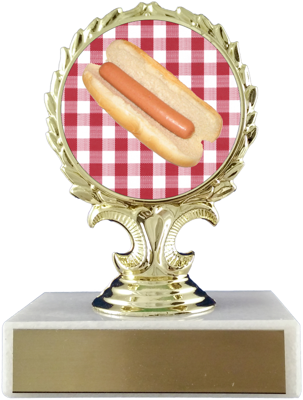 Hot Dog Logo Trophy-Trophy-Schoppy&