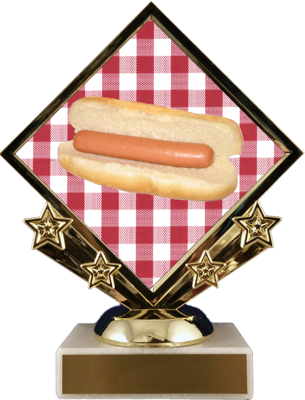 Hot Dog Diamond Trophy-Trophy-Schoppy&