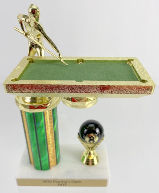 Billiards Trophy with Table-Trophies-Schoppy&