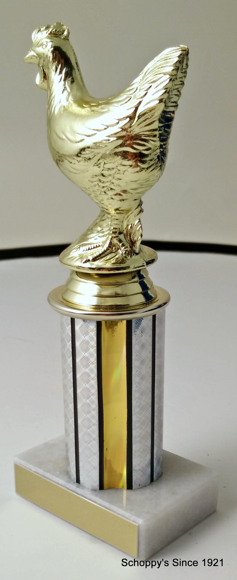 Chicken Figure Column Trophy-Trophy-Schoppy&