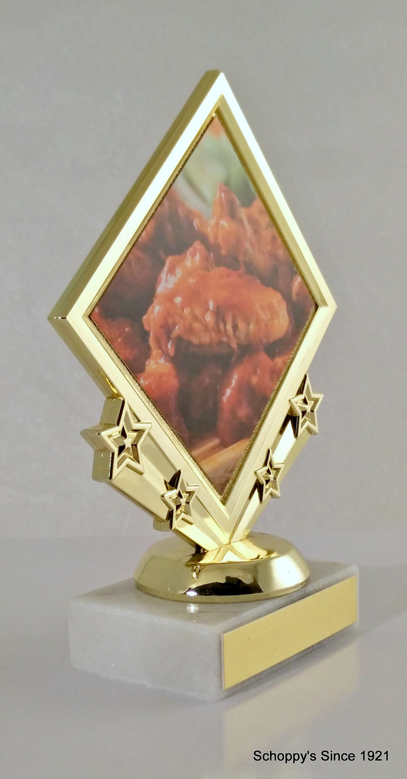 Hot Wing Diamond Star Trophy-Trophy-Schoppy&