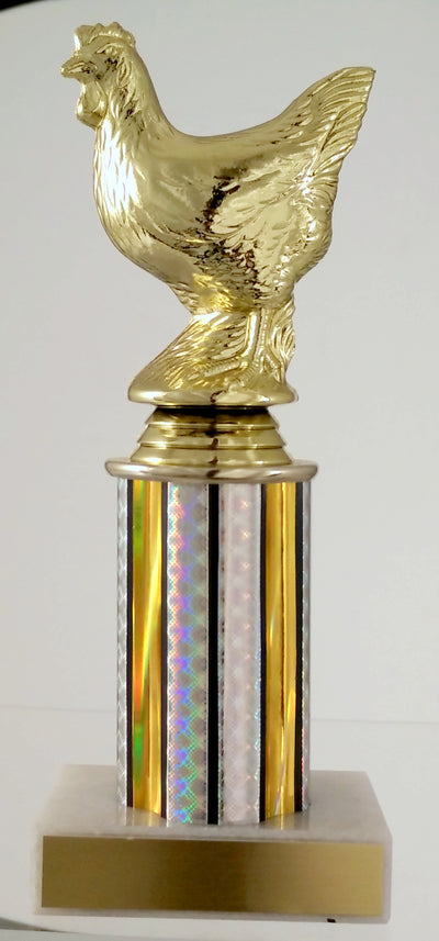 Chicken Figure Column Trophy-Trophy-Schoppy's Since 1921