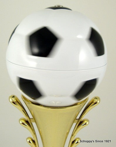 Medium Spinning Soccer Ball-Trophies-Schoppy&