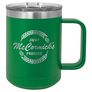 15 oz. Polar Camel Vacuum Insulated Coffee Mug with Clear Slider Lid-Polar Camel-Schoppy&