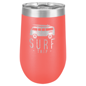 16 oz. Polar Camel Vacuum Insulated Stemless Tumbler Mug with Clear Lid-Polar Camel-Schoppy&