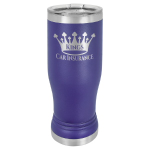 14 oz. Polar Camel Vacuum Insulated Pilsner Mug with Clear Lid-Polar Camel-Schoppy&
