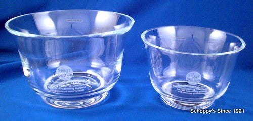 Crystal Glass Paul Revere Bowl-Tray-Schoppy&