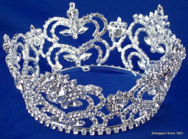 Large Sterling Silver Pageant Crown-Pageant-Schoppy&