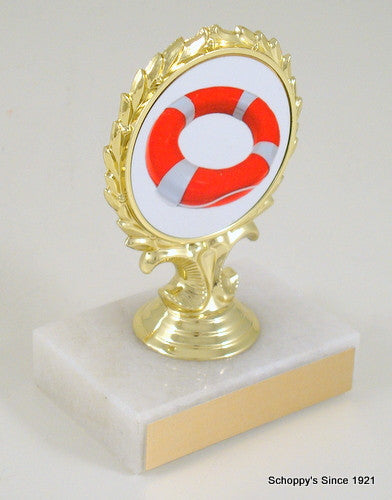 Lifeguard Logo Trophy Small-Trophies-Schoppy&
