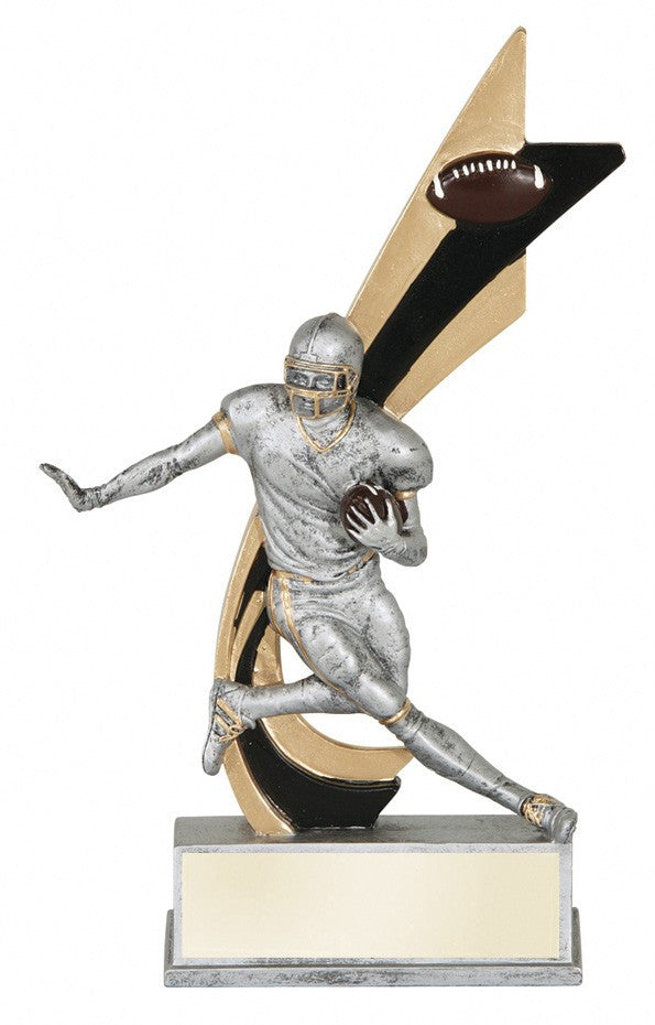 Live Action Resin Trophy - Football-Trophies-Schoppy&