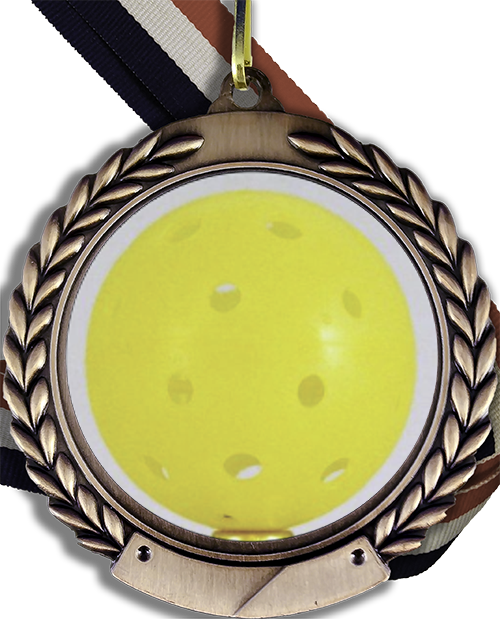 Pickleball Logo Medal-Medals-Schoppy&