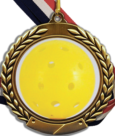Pickleball Logo Medal-Medals-Schoppy's Since 1921