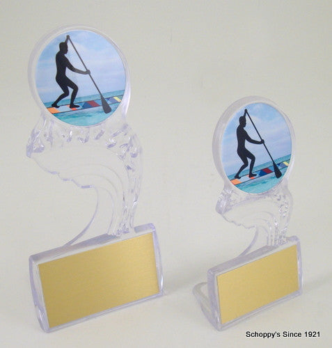 Paddleboard Large Crest of the Wave Trophy-Trophies-Schoppy&