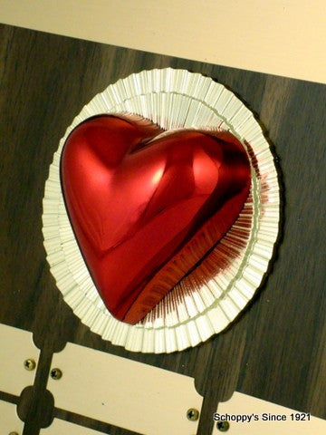 Perpetual Plaque with Heart Figure- 12 plate - 9 x 12-Plaque-Schoppy&