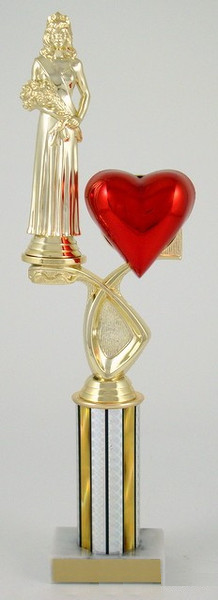 Sweetheart Riser Trophy - Large-Trophies-Schoppy&