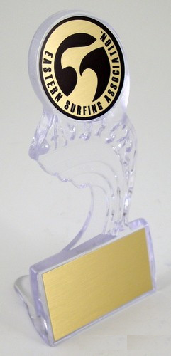 Large Crest of the Wave Trophy-Trophies-Schoppy's Since 1921
