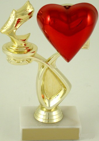 Heart Walk Trophy-Trophies-Schoppy&